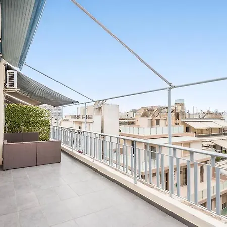 Modern Spacious Apt In Atene Esterno foto
